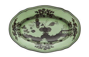 Ginori Oriente Italiano Bario Oval Pickle Dish